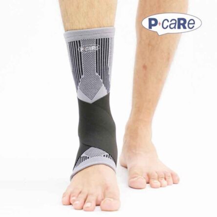 P+caRe Grey & Black Ankle Binder