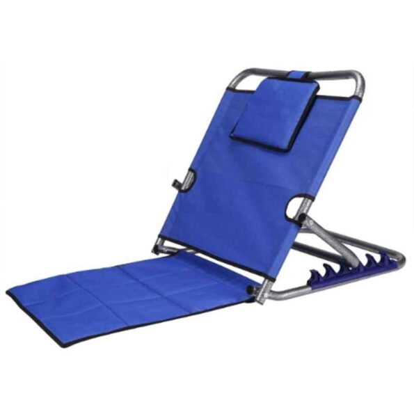 Fidelis Healthcare Mild Steel Blue Powder Coating Adjustable Back Rest