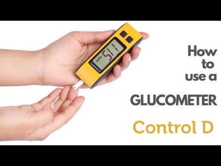 Control D Glucometer Kit with 25 Strips