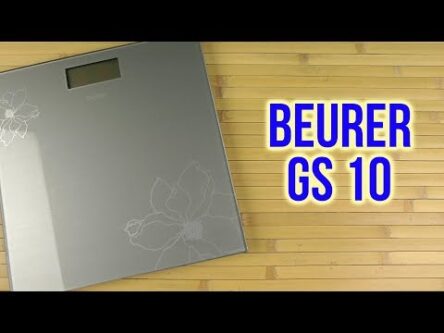 Beurer GS10 180kg Black Digital Glass Bathroom Scale with Easy to Read Display