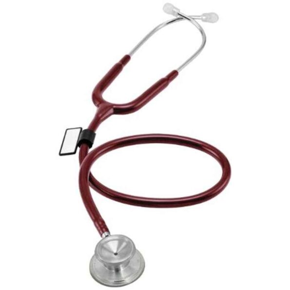 MDF Acoustica Lightweight Dual Head Burgundy Stethoscope