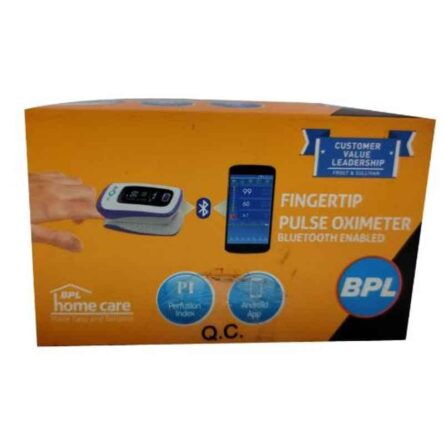 BPL iOxy White Finger Tip Pulse Oximeter with Bluetooth