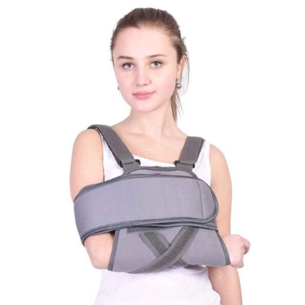 Fidelis Healthcare Elastic Grey Shoulder Immobilizer