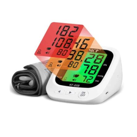 MCP Digital Tri-Colour Backlight Blood Pressure Monitor with USB Charging