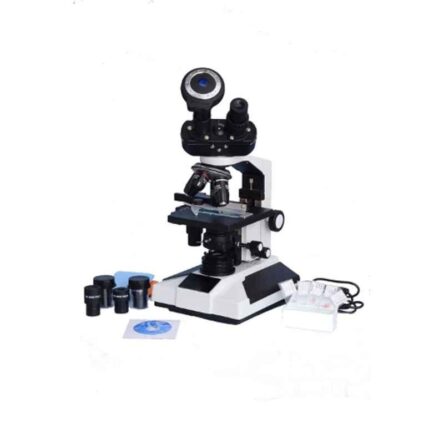 ESAW BJ-YX5G-8SZC 40-1500x LED Illumination Compound Binocular Microscope with Semi-Plan Achro Objectives