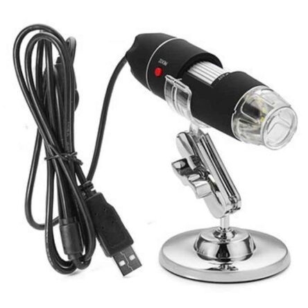 Microware 1000X LED USB Digital Hand Held Microscope with Bracket