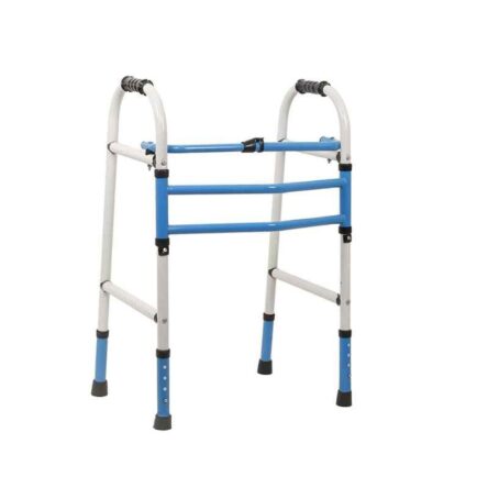Thermomate W-5 158kg Blue Aluminum Height Adjustable Folding Walker