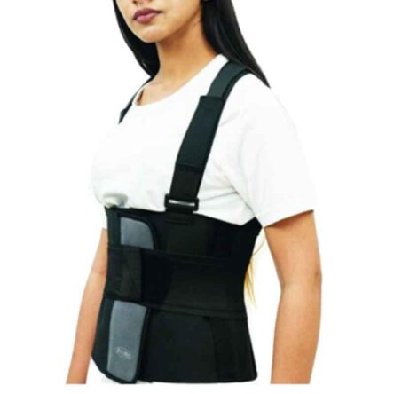 P+caRe Black Industrial Back Support