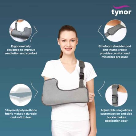 Tynor Tropical Pouch Arm Sling