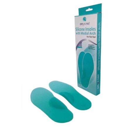 Onyx Neo Silicone Green Insole with Medial Arch