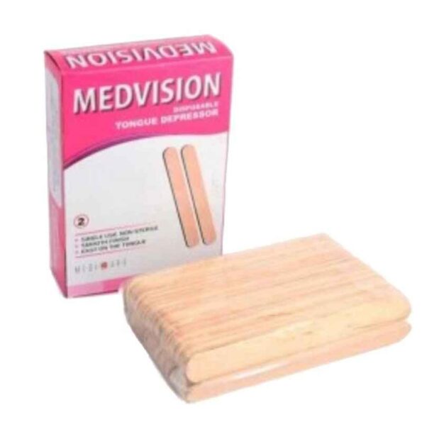 Medvision CH04 100 Pcs Disposable Tongue Depressor Set