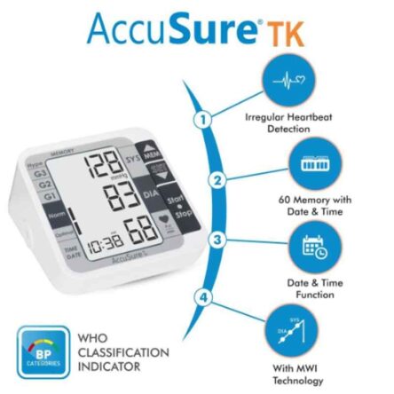 AccuSure TK Automatic Blood Pressure Monitor