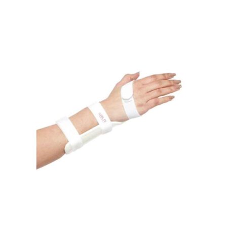 Salo Orthotics Polypropylene White Left Full Cock Up Hand Splint