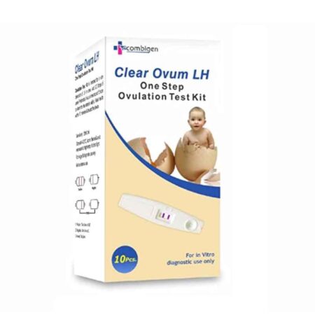 Recombigen 10 Pcs Clear Ovum One Step Fertility Rapid Test Kit