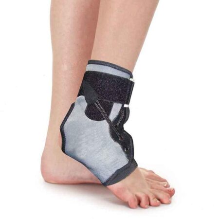 Samson AK-0708 Black & Grey Ankle Brace