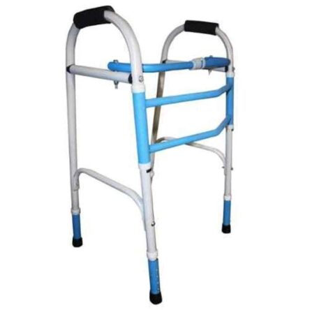 BES 79-87cm Light Weight Aluminium Foldable Walker Walking Stick