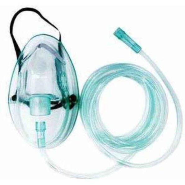 Wellstar Transparent Respirator Oxygen Mask for Adult