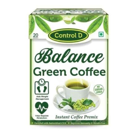 Control D Balance 20 Sachets Green Coffee Box (Pack of 3)