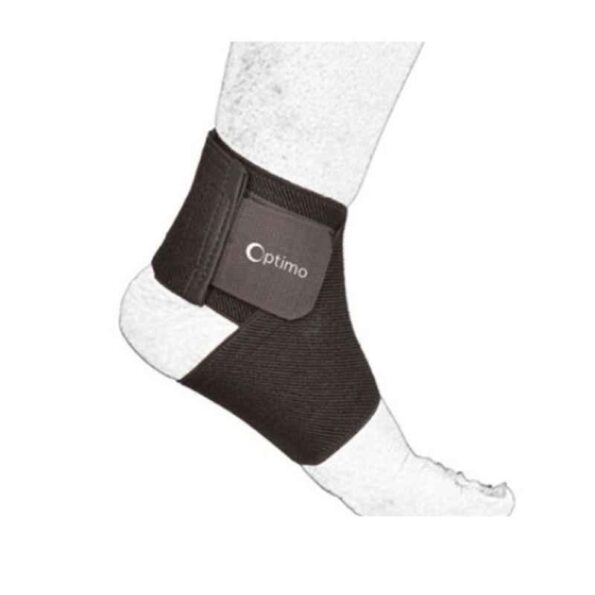 Optimo Neoprene Black Ankle Support Binder