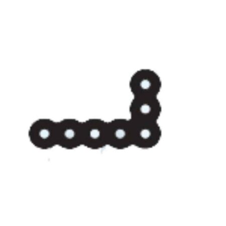 Surgiwear 21x13mm L Shaped Plate