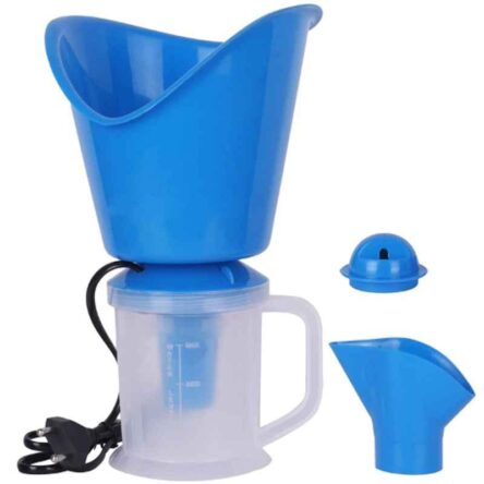 Divine Medicare 300ml ABS Blue Nozzle Inhaler Facial Steamer Machine