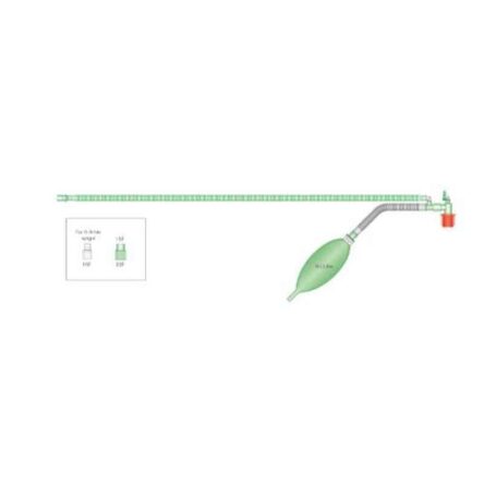 Intersurgical 1.8m Mapleson F Jackson Rees Modification T-Piece Sterile Breathing System Set with 0.5L Open Tail Bag