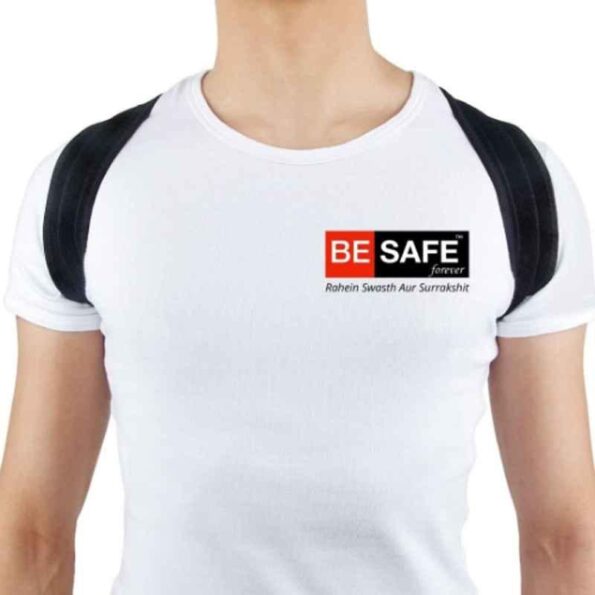 Besafe Forever Black Unisex Clavicle Brace Support for Posture Correction