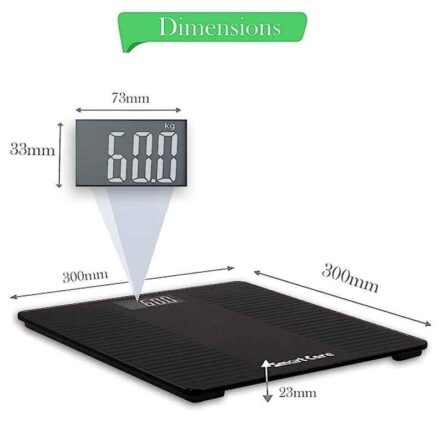 Smart Care 180kg Glass Digital Body Weighing Machine