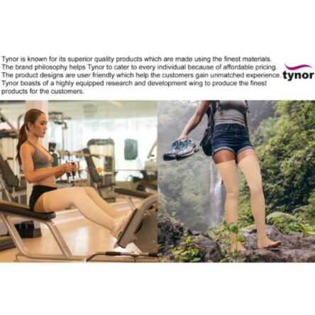 Tynor Medical Compression Stocking Class 2 Thigh High Pair