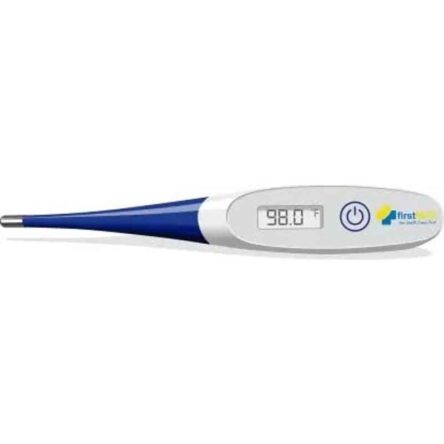 Firstmed White & Blue Digital Flexible Tip Medical Digital Thermometer