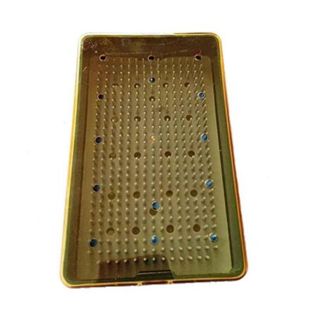 PSW Plastic Medium Sterilization Autoclavable Tray with Silicone Mat