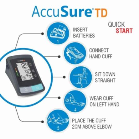 AccuSure TD Automatic Blood Pressure Monitor