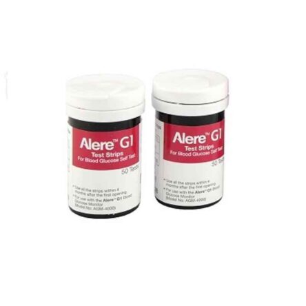 Alere 250Pcs AG-500 G1 Glucometer Strips with 250 Lancets Free