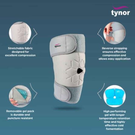 Tynor Cool Pack Knee Wrap