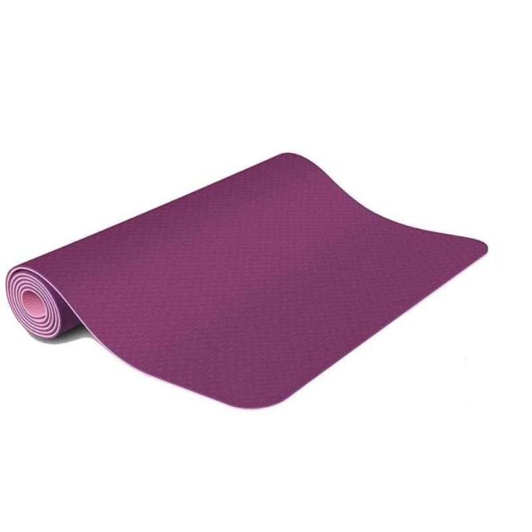 Strauss 1730x610x6mm Blue Eco Friendly Dual Layer TPE Yoga Mat