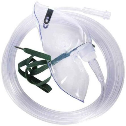 Control D Adult Oxygen Therapy Mask with Tube