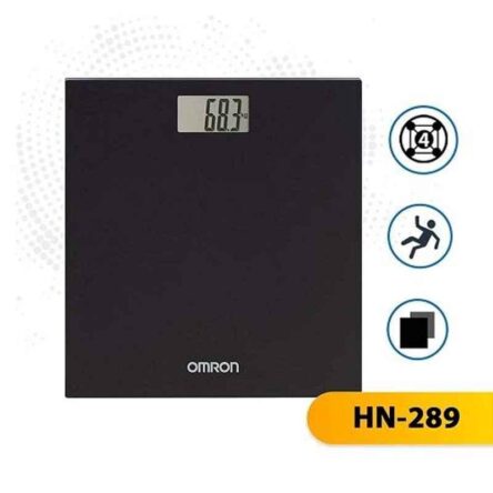 Omron HN-289-EBK Midnight Black Digital Weighing Scale