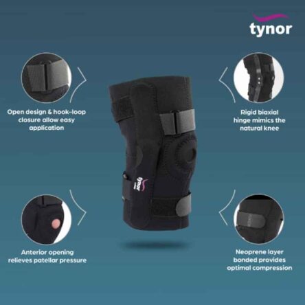 Tynor Neoprene Hinged Knee Wrap