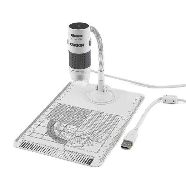 Carson eFlex 300X Power LED Lighted USB Digital Microscope