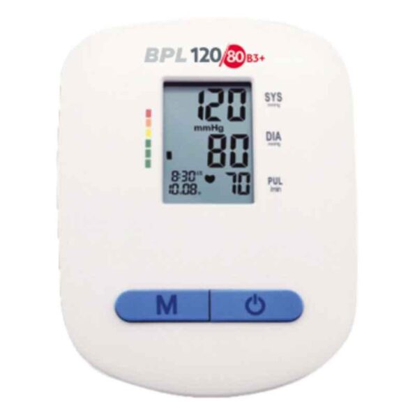 BPL 120/80 B3+ 45x30mm LCD Display Fully Automatic Blood Pressure Monitor