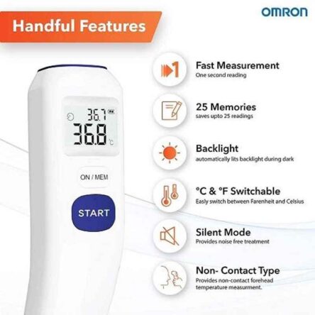 Omron MC-720 Non-Contact Forehead Thermometer