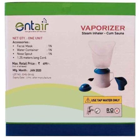 Entair Steam Vaporizer Inhaler Cum Facial Sauna