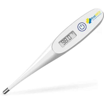 Firstmed White Digital Hard Tip Medical Digital Thermometer