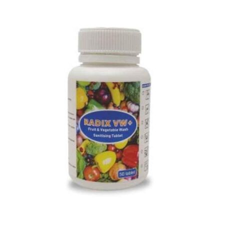 Radix VW Plus 100g Fruits & Vegetables Disinfection Tablets (Pack of 8)