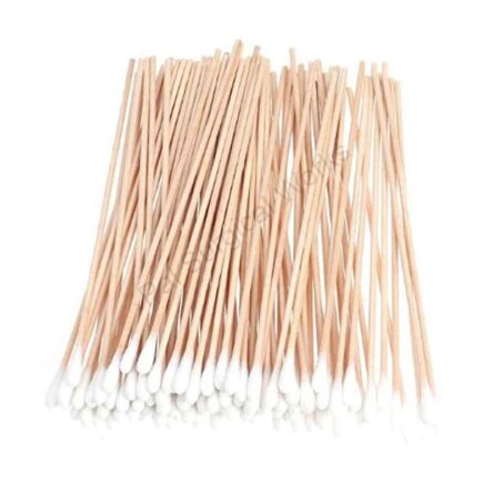 PSW 6 inch Wooden Cotton Swab Applicator Stick