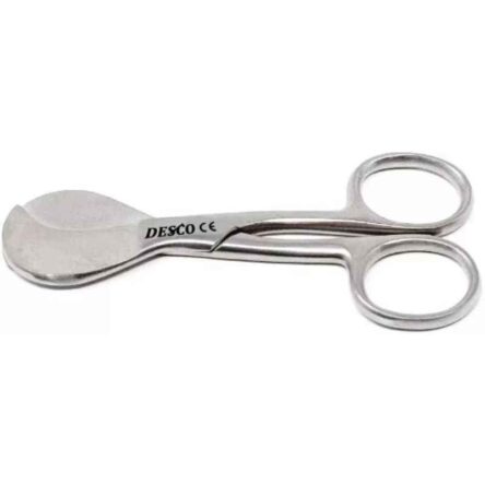 Desco 10.5 cm Stainless Steel Umbilical Strong Cut Scissor