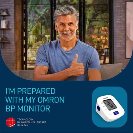 Omron HEM 7142T1 Digital Bluetooth Blood Pressure Monitor with Cuff Wrapping Guide & Intellisense Technology