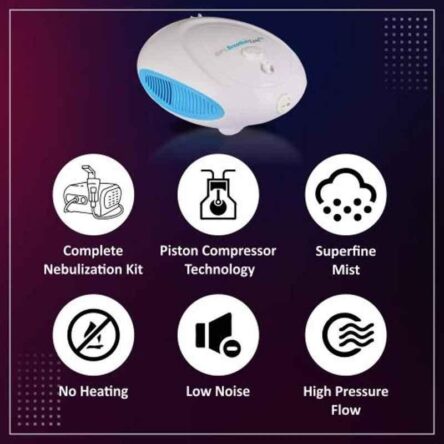 BPL N4 White Breath Ezee Nebulizer