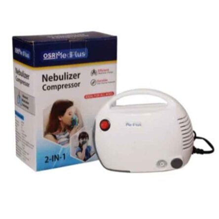 OSRMedPlus 249W Plastic White Compressor Nebulizer