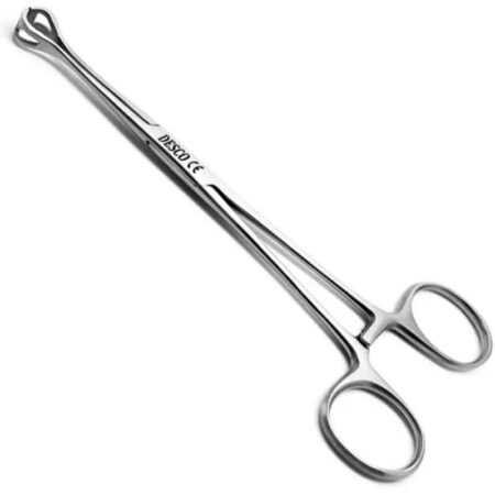 Desco 8 inch Stainless Steel Babcock Tissue Forceps